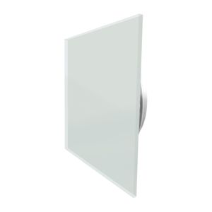 Xiomara Feel Good ventilatierooster glas 2 stuks vierkant 15x15 cm wit