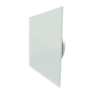 Xiomara Feel Good ventilatierooster glas 2 stuks vierkant 15x15 cm wit