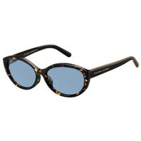 zonnebril 461/F/S dames cat.2 ovaal zwart/blauw - thumbnail