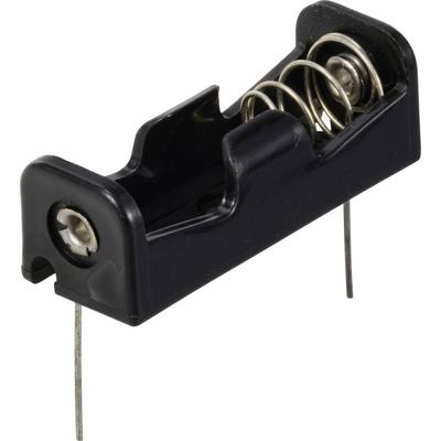 TRU COMPONENTS TC-13220732 Batterijhouder Aantal cellen: 1 N (lady) Contactpolen (l x b x h) 36 x 13 x 12 mm