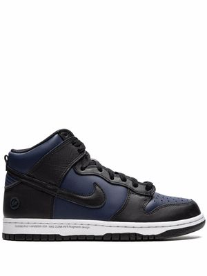 Nike baskets montantes Dunk - Noir