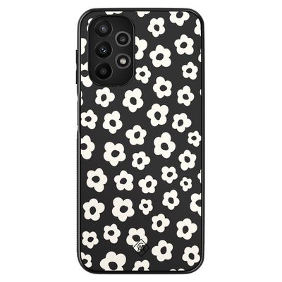 Samsung Galaxy A13 4G hoesje - Retro bloempjes