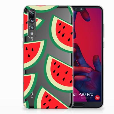 Huawei P20 Pro | Siliconen Case | Watermelons