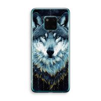 Darkness Wolf: Huawei Mate 20 Pro Transparant Hoesje