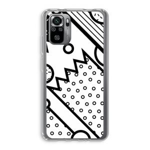 Pop Art #4: Xiaomi Redmi Note 10S Transparant Hoesje