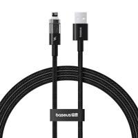 Baseus Gem USB naar IP 2.4A snellaadkabel 1 m Zwart