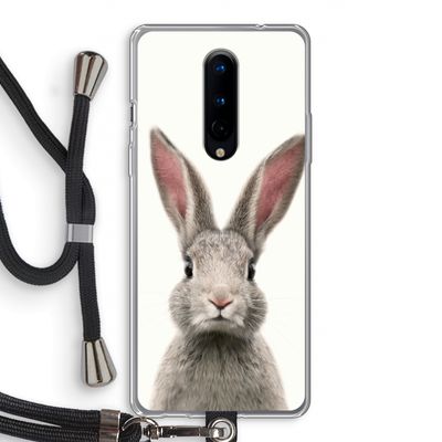 Daisy: OnePlus 8 Transparant Hoesje met koord