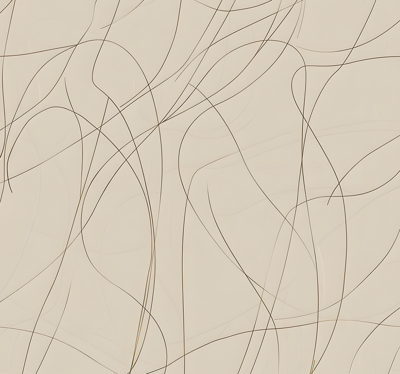 Beige ontwerp fijne lijnen abstract behang