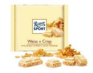 Ritter Sport Ritter Sport Weiss Crisp 100 Gram