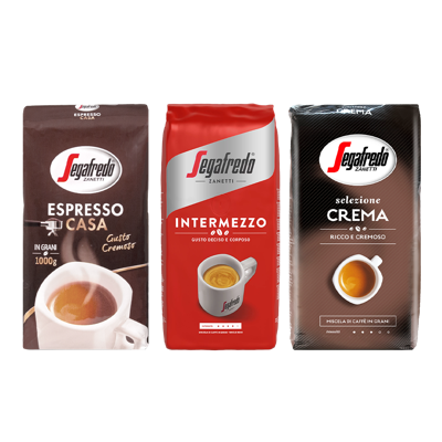 Proefpakket Segafredo - 3 KG koffiebonen