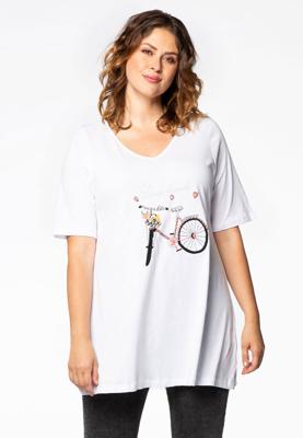 Yoek Tuniek flare bicycle | Wit | Maat 58/60