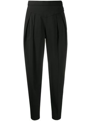 RED Valentino pantalon de tailleur à taille haute - Noir