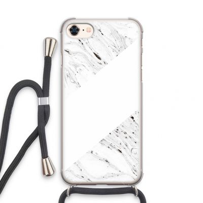 Biggest stripe: iPhone 8 Transparant Hoesje met koord
