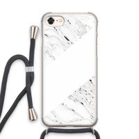 Biggest stripe: iPhone 8 Transparant Hoesje met koord
