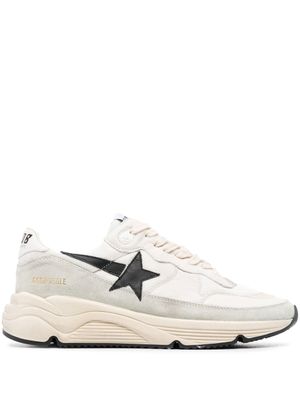 Golden Goose baskets à patch étoile - Blanc