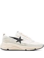 Golden Goose baskets à patch étoile - Blanc