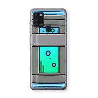 Chug Bottle: Samsung Galaxy A21s Transparant Hoesje