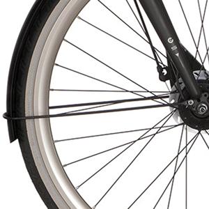 Cortina spatbordstang voor 28 speed matt licorice