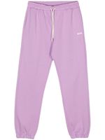 MSGM pantalon de jogging à logo imprimé - Violet