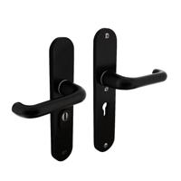 Intersteel AchterdeurbeslagAurano PC 55mm kerntrekbeveiliging aluminium zwart - 0023.379729