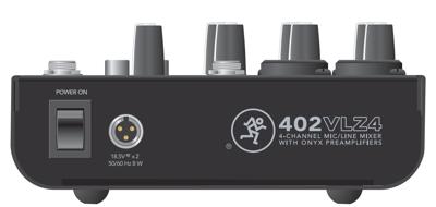 Mackie 402VLZ4 4 kanalen 20 - 20000 Hz