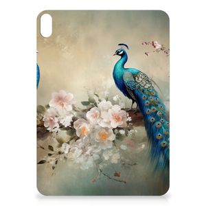 Back Case voor iPad (2022) 10.9 Vintage Pauwen