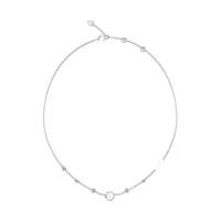 Ketting Dames Guess JUBN05038JWRHT-U Zilverkleurig
