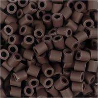 NABBI Biobeads van , afm 5x5 mm, gatgrootte 2.5 mm, medium, bruin, 1000 stuk/ 1 doos