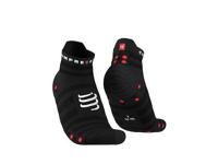 Compressport Pro racing v4.0 low cut hardloopsokken zwart
