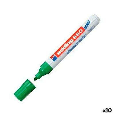 Whiteboard-marker Edding 661 Whiteboard Groen (10 Onderdelen) (10 Stuks)