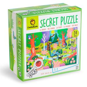 Ludattica Secret Puzzel Bos | 24 stukjes