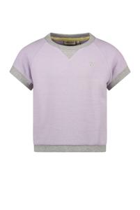 Like Flo Meisjes wafel top - Lilac