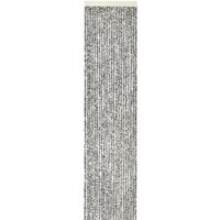 Vliegengordijn Kattenstaart - Grijs/Zwart/Wit - Gemêleerd 100 x 240 cm