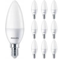 Philips LED Lampen E14 10 Stuks - Corepro LEDcandle 2.8W 250lm 2700K Vervangt 25W