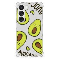 Samsung Galaxy S23 Stevig Bumper Hoesje Avocado Singing