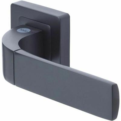 Deurklink Yale YPP7-B-PC Bologna Zwart Aluminium