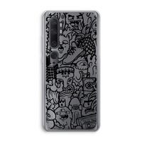 Vexx Black Mixtape: Xiaomi Mi Note 10 Pro Transparant Hoesje