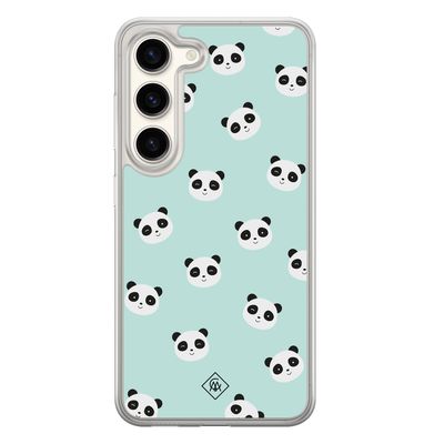 Samsung Galaxy S23 hybride hoesje - Panda print