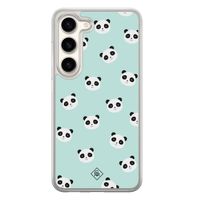 Samsung Galaxy S23 hybride hoesje - Panda print