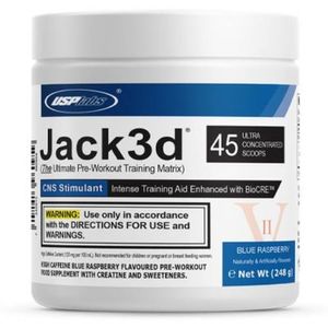 Jack3d Advanced 45servings Blue Raspberry