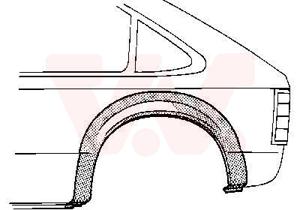 Van Wezel Spatbord 3727145