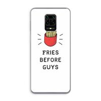 Fries before guys: Xiaomi Redmi Note 9 Pro Transparant Hoesje