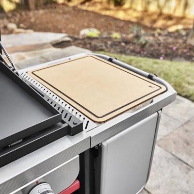 Weber 3400127 keukensnijplank Rechthoekig Hout Zwart, Hout