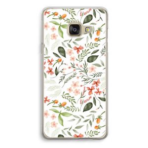 Sweet little flowers: Samsung Galaxy A3 (2016) Transparant Hoesje