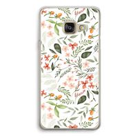 Sweet little flowers: Samsung Galaxy A3 (2016) Transparant Hoesje