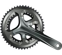 Shimano Crankstel 2 x 10 speed tiagra fc-4700 - 172,5/50-34t met holle as - zwart Shimano Crankstel 2 x 10 speed tiagra fc-4700 - 172,5/50-34t met holle as - zwart