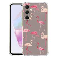 Samsung Galaxy A56 Hoesje - Flamingo TPU Antishock