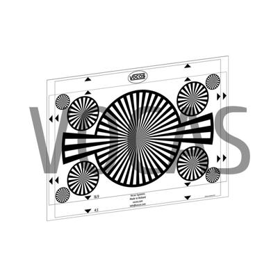 Vocas Backfocus / white card 297 x 210 mm A4