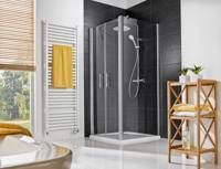HSK Favorit Nova zijwand voor pendeldeur 80x195cm Chroom/Helder glas