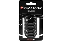 Trivio - spacer 10mm 1-1/8" carbon ud matte - 5 stuks